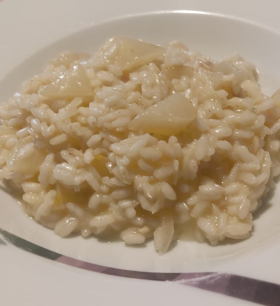 IN CUCINA CON ARSELIO: Risotto con pere e gorgonzola