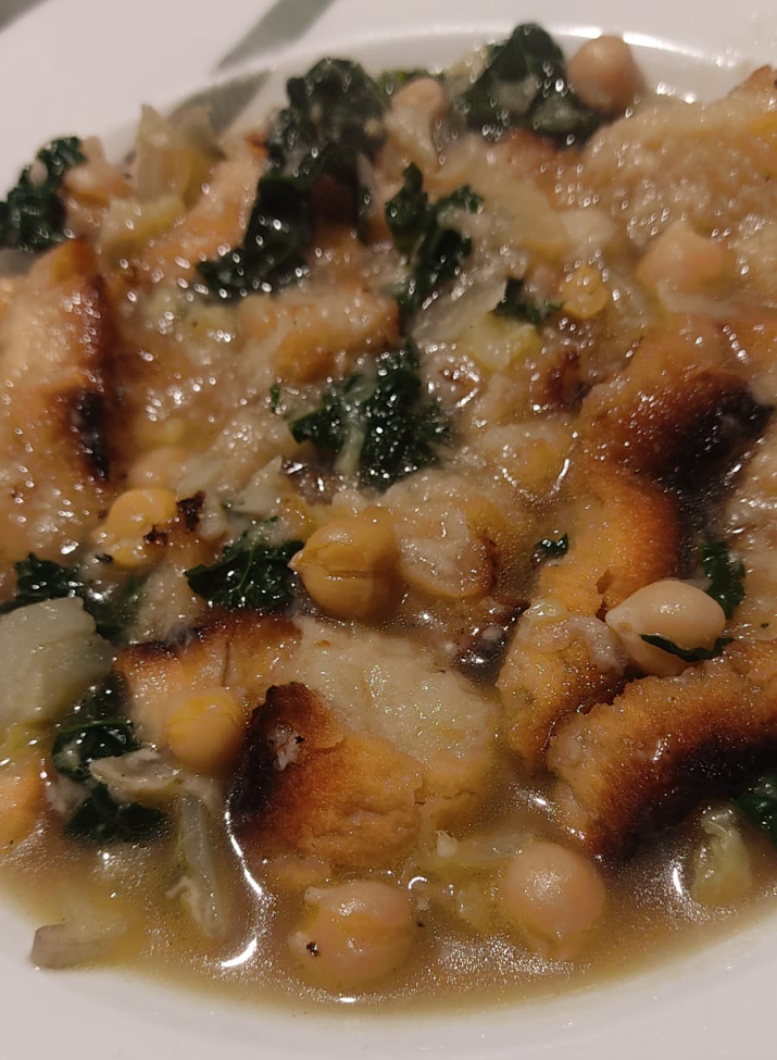IN CUCINA CON ARSELIO: zuppa di pane abbrustolito e verdure varie 