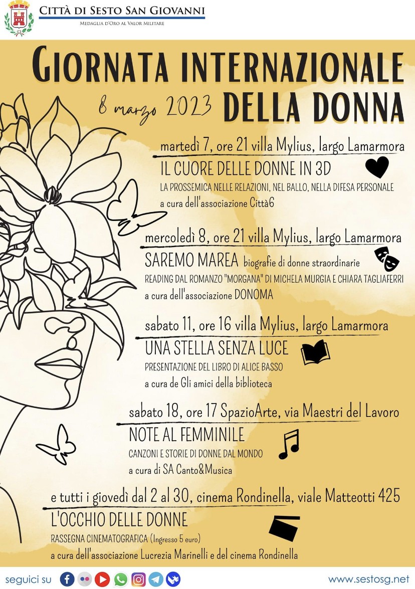Sesto - GIORNATA INTERNAZIONALE DELLA DONNA
