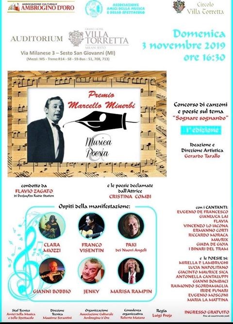 Premio Marcello Minerbi - "Sognare Sognando"