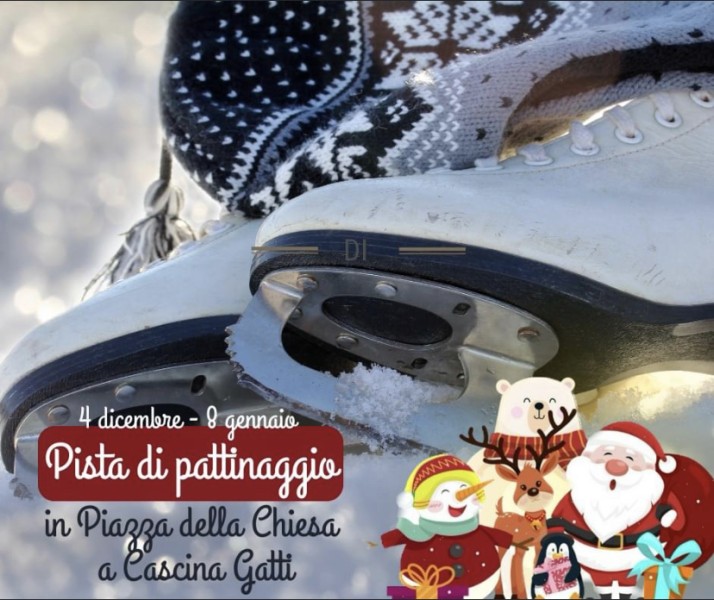 Sesto - PATTINAGGIO SU GHIACCIO PER GRANDI E PICCINI A CASCINA GATTI
