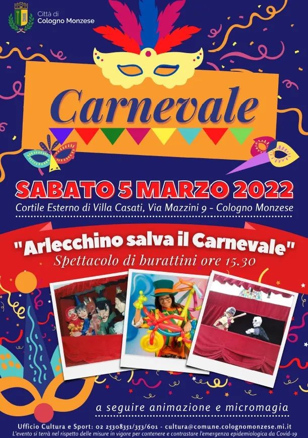CARNEVALE A COLOGNO M.