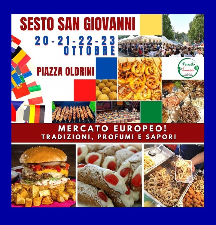 MERCATO EUROPEO 20,21,22,23 OTTOBRE 2022 SSG - 13 Ottobre 2022
