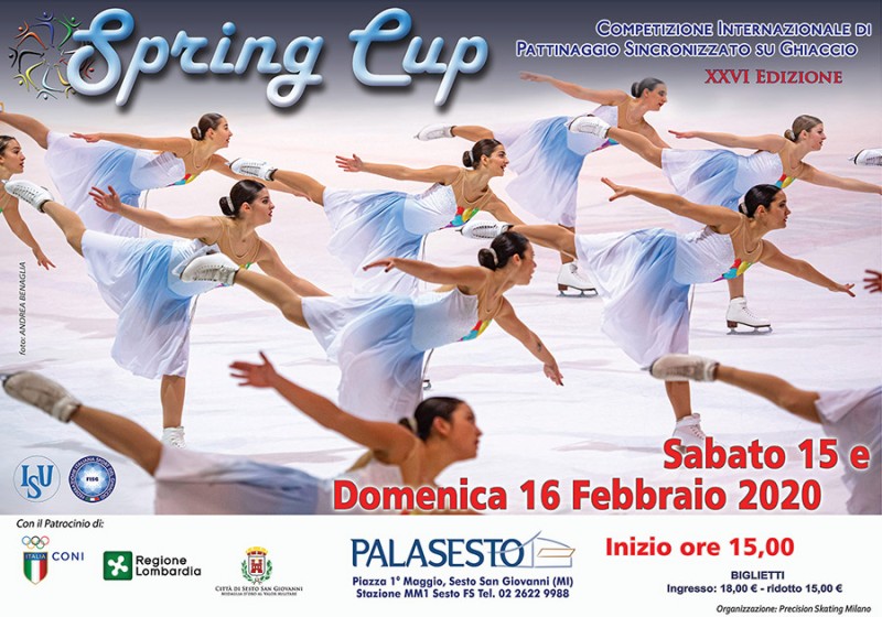 15 e 16 Febbraio 2020 SPRING CUP al PalaSesto - 12 Febbraio 2020