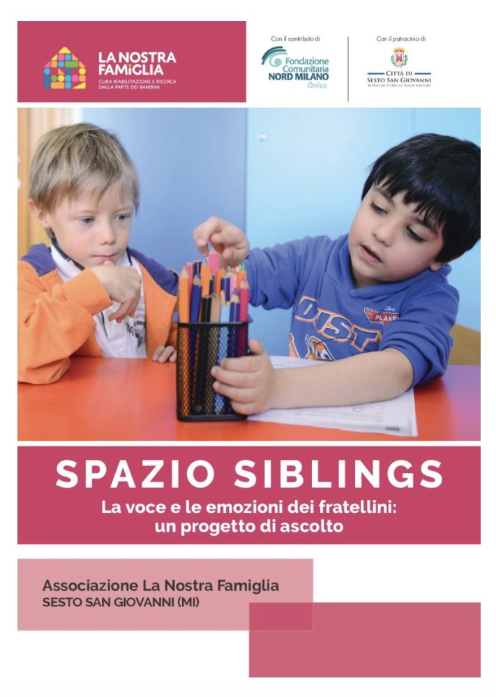 Sesto - Spazio Siblings. La voce e le emozioni dei fratellini: un progetto di ascolto