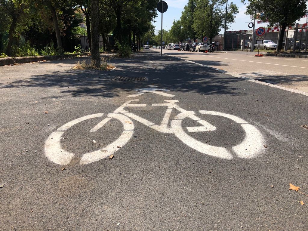 Sesto - Lavori in corso per la ciclabile - Parco Media Valle Lambro