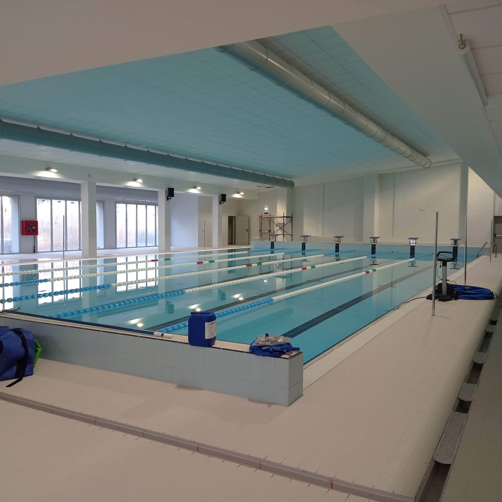 Sesto - PISCINA DE GREGORIO, ACQUA NELLE TRE VASCHE. RIAPERTURA IMMINENTE
