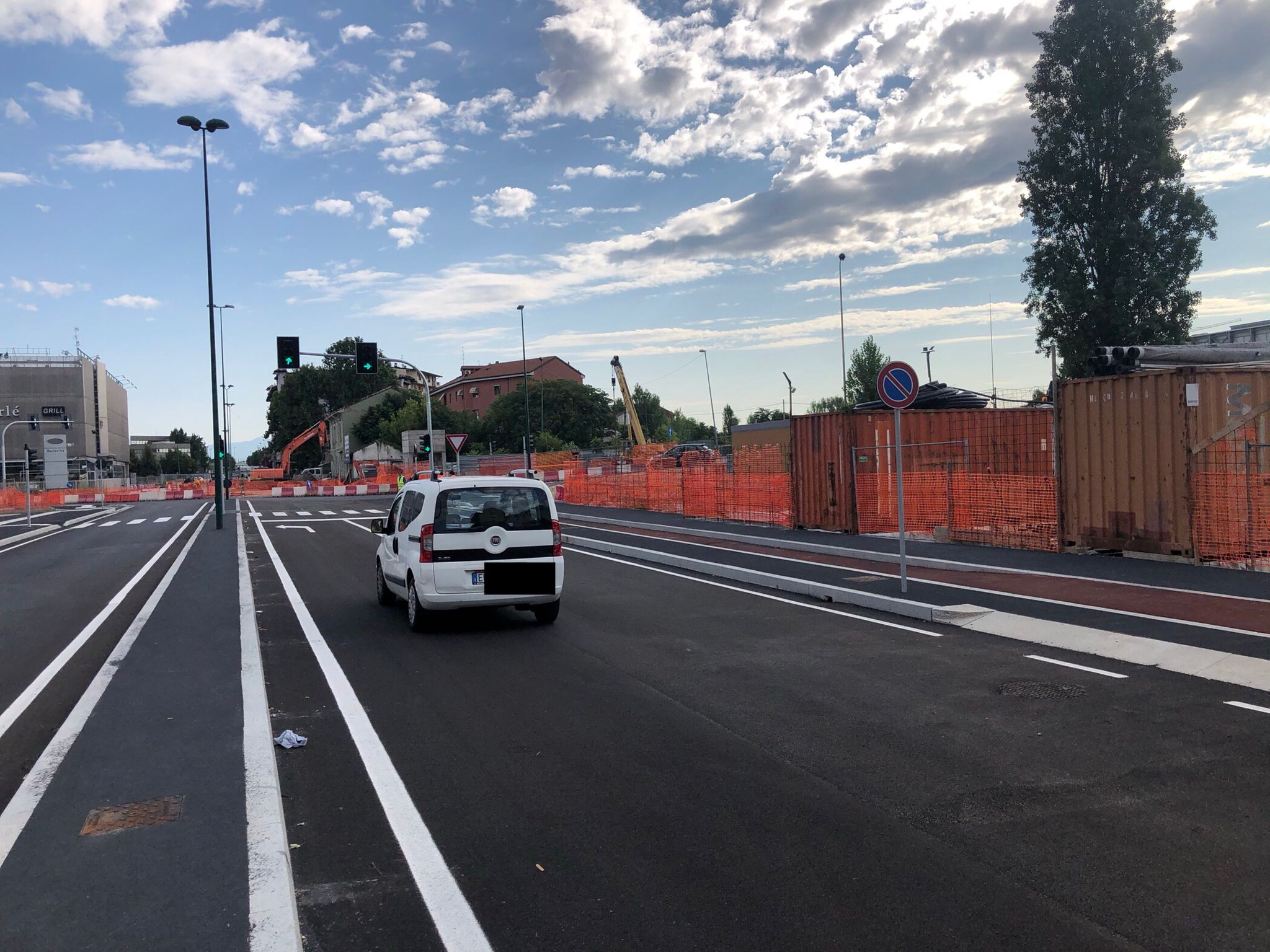 Sesto - RIAPERTO TRATTO DI VIALE GRAMSCI