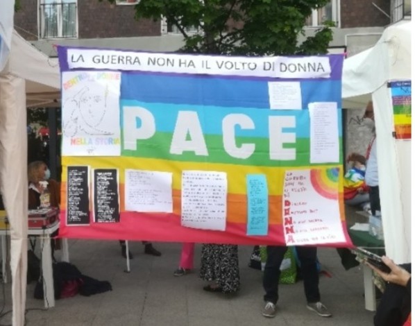 Sesto - PRESIDIO IN PIAZZA PETAZZI CONTRO LA GUERRA