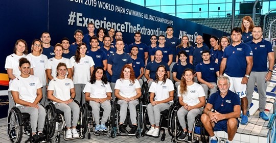 Italia campione del mondo ai mondiali di nuoto paralimpico