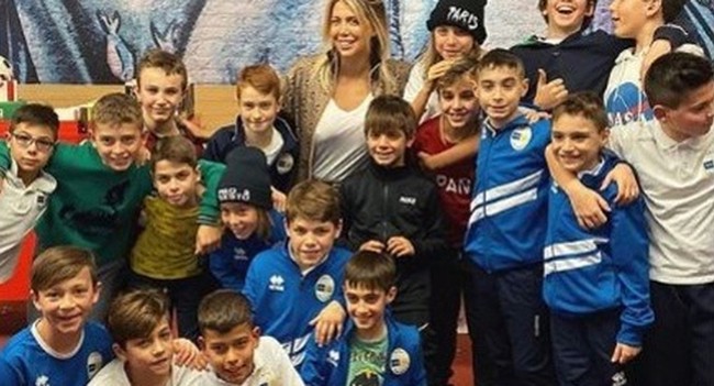Pro Sesto - Wanda Nara festeggia il compleanno del figlio Valentino